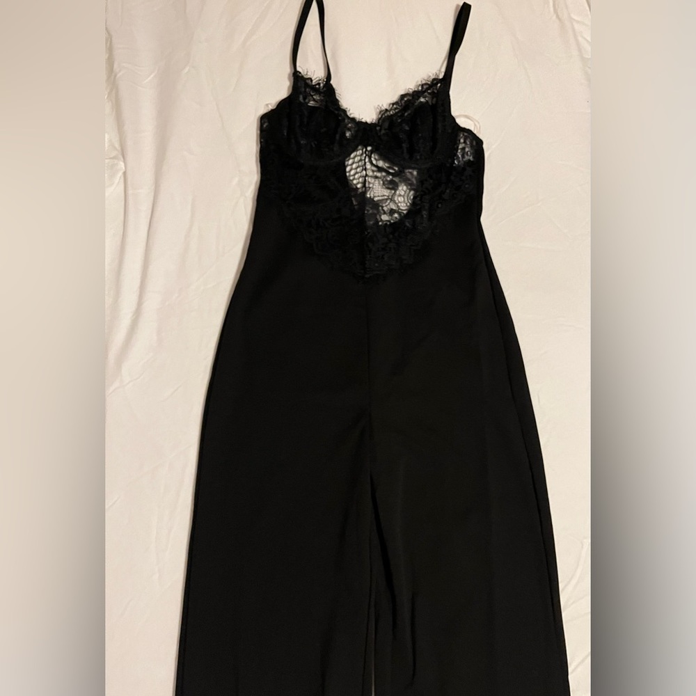 Sexy black jumpsuit